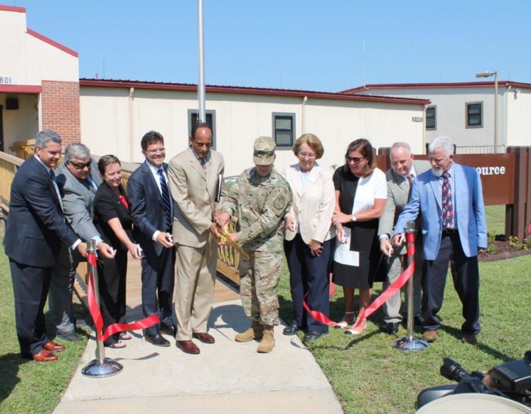 Ribbon cutting ceremony