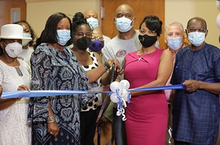 Ribbon cutting ceremony